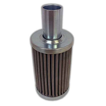 Main Filter Hydraulic Filter, replaces FILTREC RVR65B100B, Return Line, 100 micron, Outside-In MF0065569